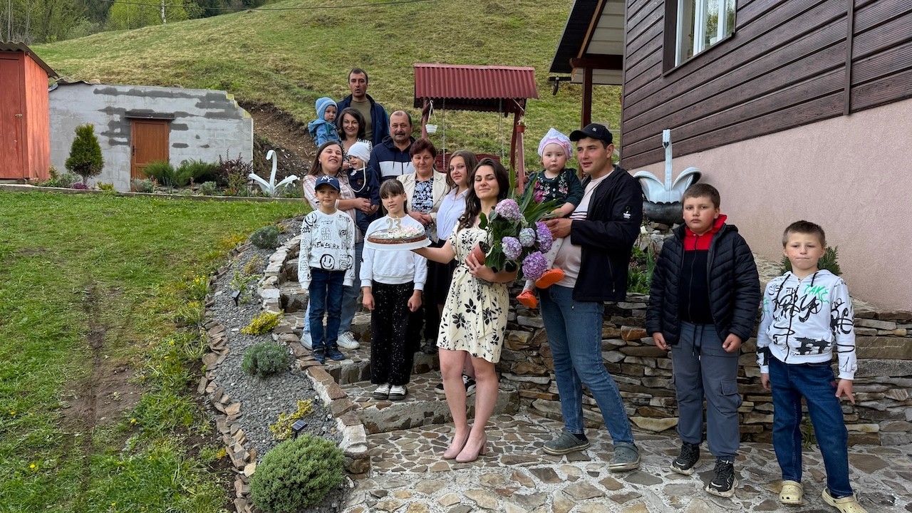 23rd Birthday in a Carpathian Village 🎂 Family BBQ, River Bridge Work & Mountain Life