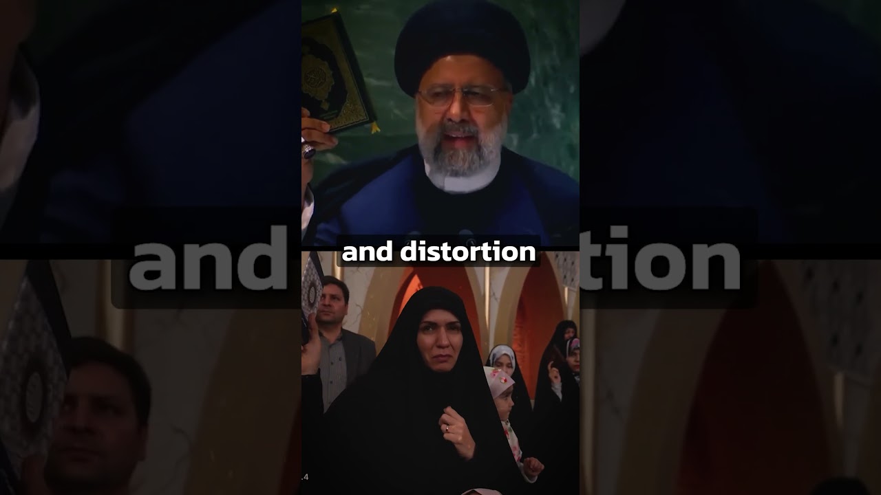 ebrahim raisi speech - Shaheed Raisi stood tall in honor of the Holy Quran