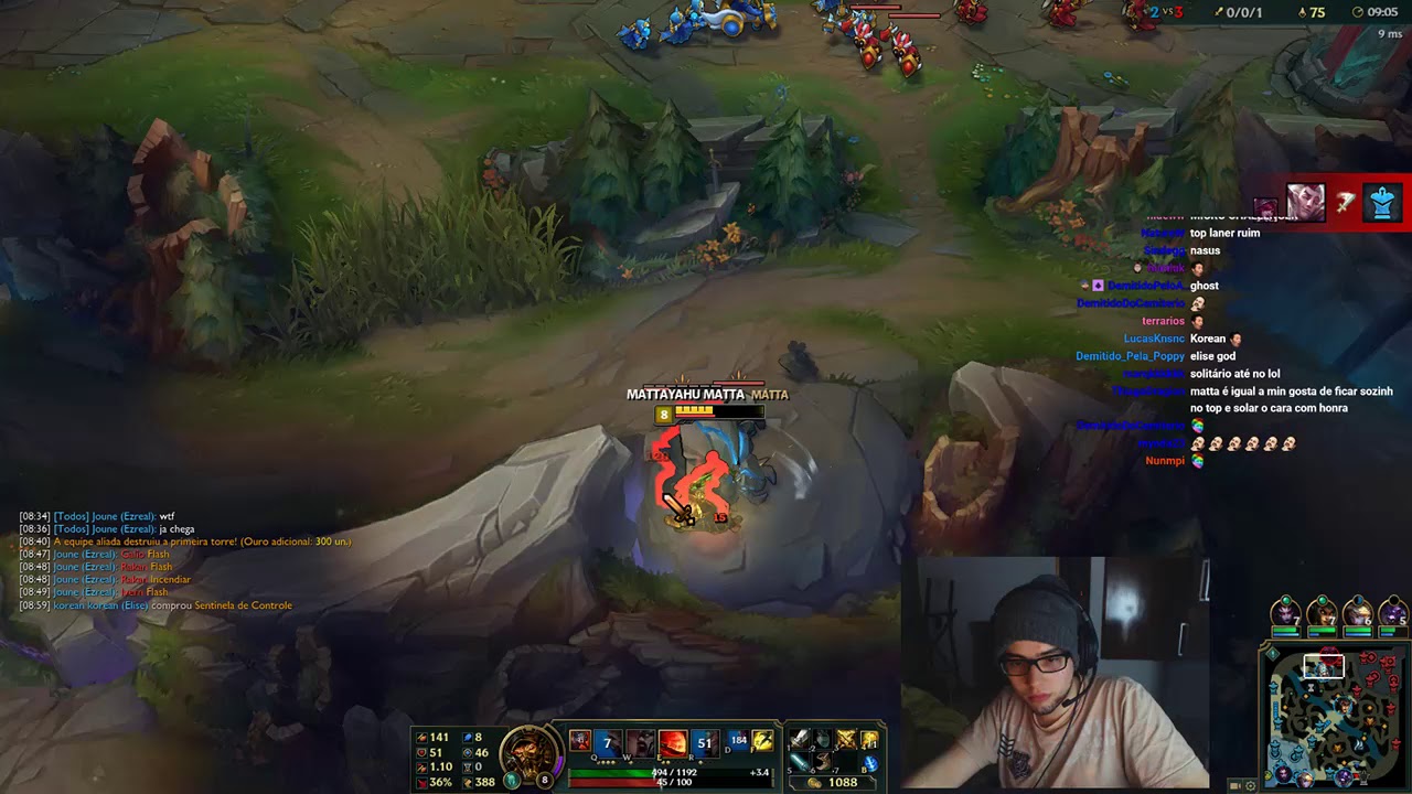 titan me dando rage por ganhar o jogo omegalul