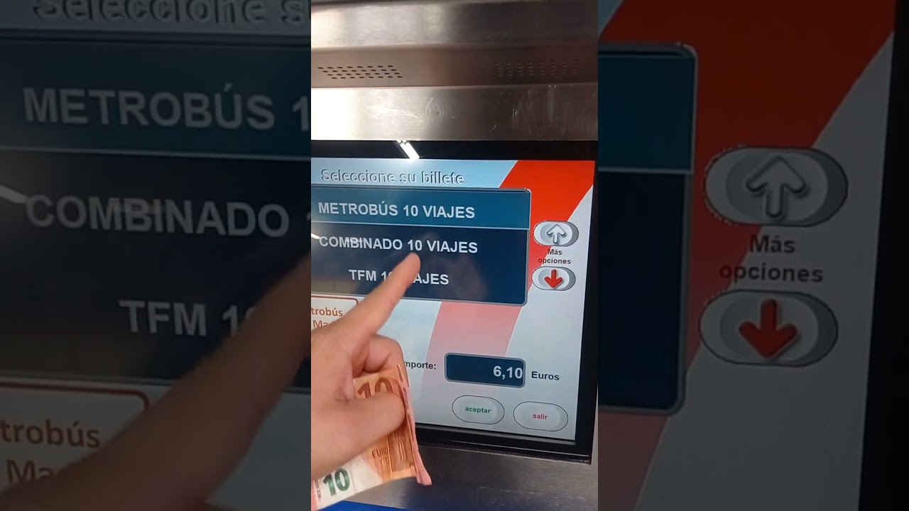 Cómo recargar saldo a tarjeta transporte Madrid.2023
