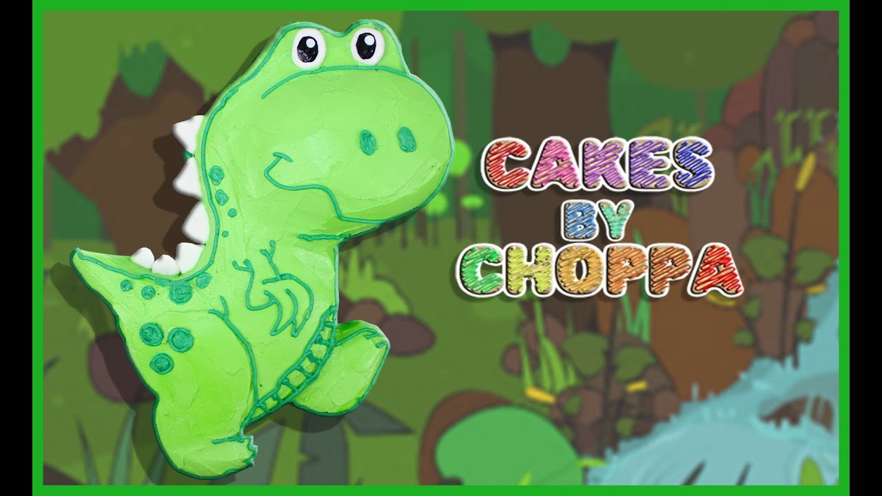 Baby Dinosaur Cake (How To)