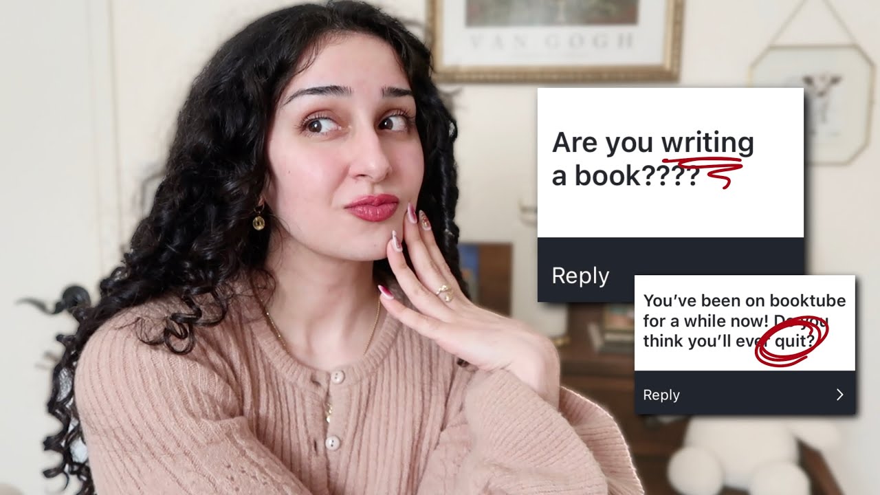 am i writing a book? will i quit booktube? is booktok toxic? 👀 & other questions