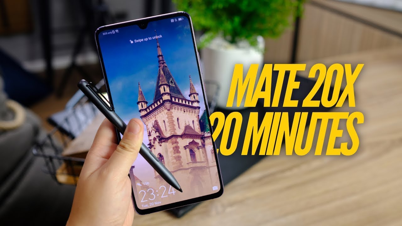 รีวิว Huawei MATE 20X แบบไทยไทย | สนิทกับเจ้าจอใหญ่ใน 20 นาที