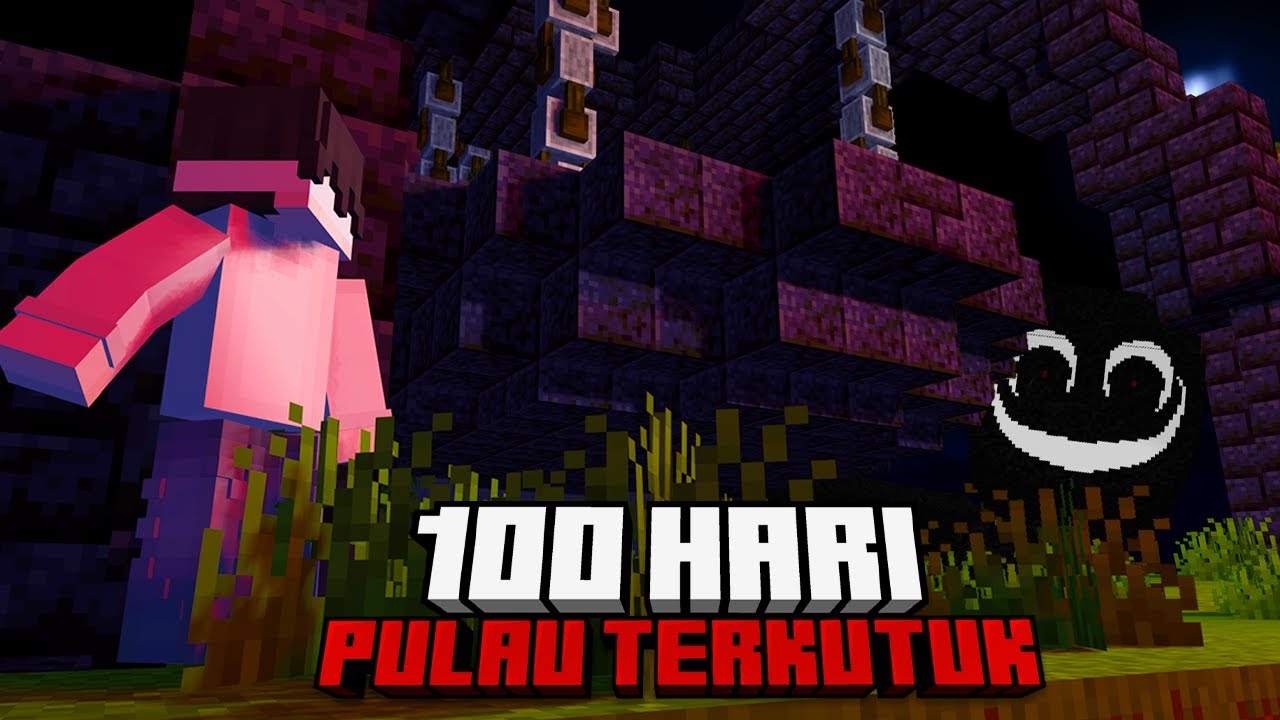 100 Hari di Minecraft Pulau Terkutuk