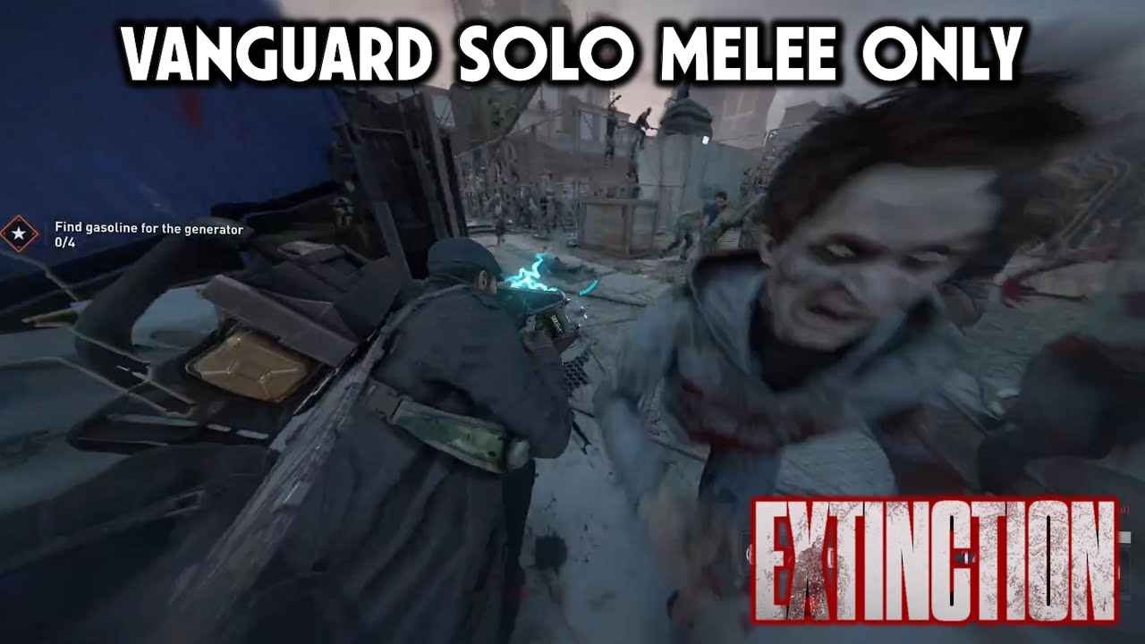 Vanguard Melee Only Extinction Solo | Phoenix 1: The Low Road | World War Z Aftermath