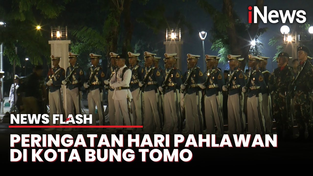 Pemprov Jatim Gelar Renungan Hari Pahlawan di TMP Mayjen Sungkono