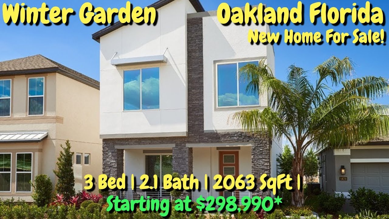 Winter Garden / Oakland Fl New Home For Sale | Whitman II Model by Meritage Home at Oakland Trails |