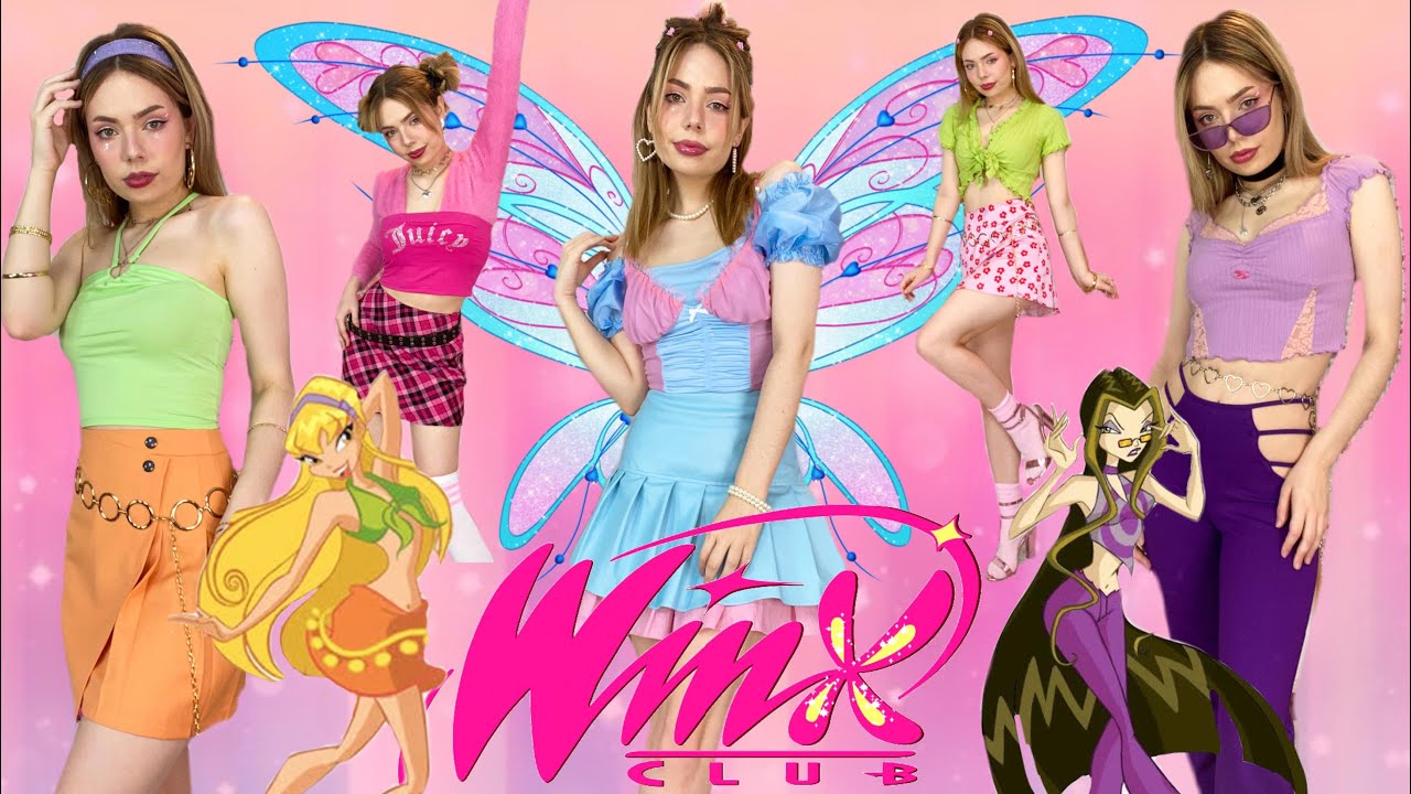 Dressing Like Cartoon Characters - WINX CLUB