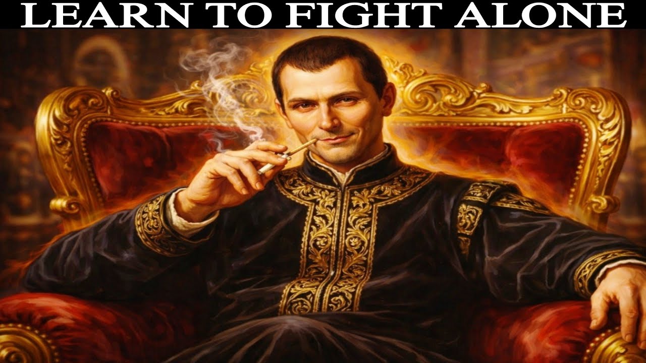 Learn To Fight Alone – Nobody Is Coming To Save You | Machiavellian Mindset