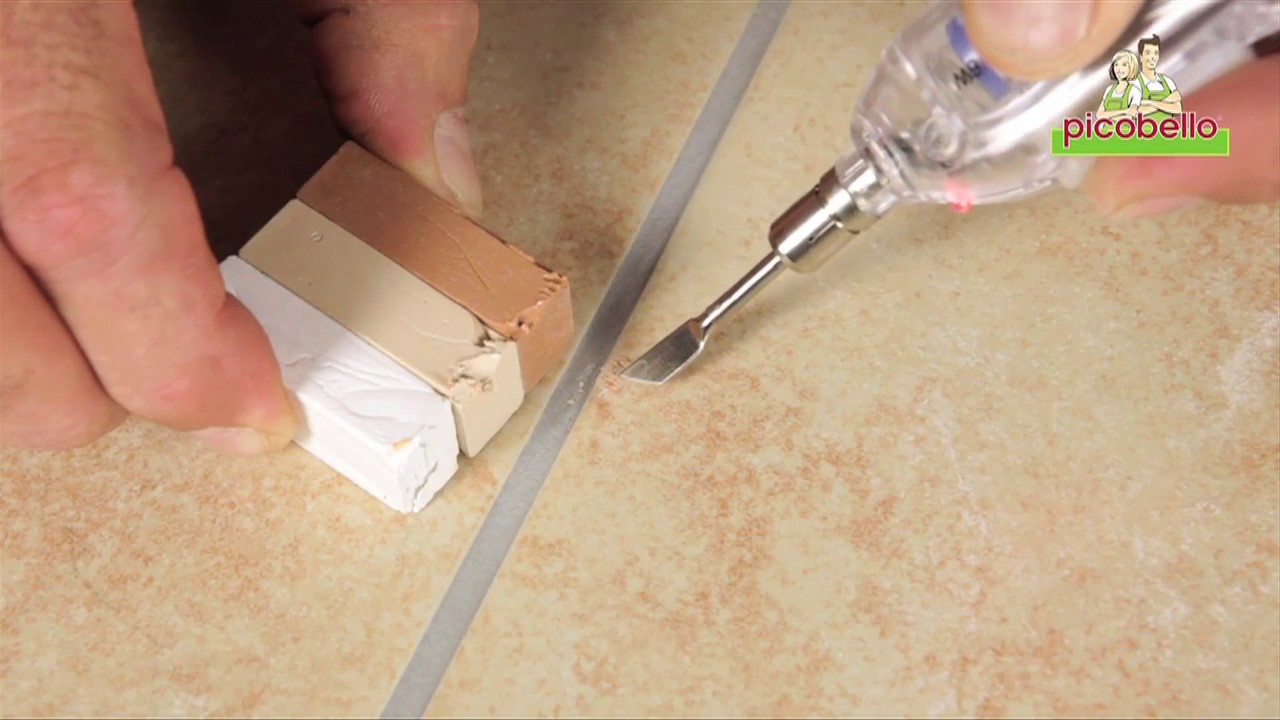 picobello // Premium Reparatieset tegels, keramiek -  reparatie van afgesprongen stukjes en gate