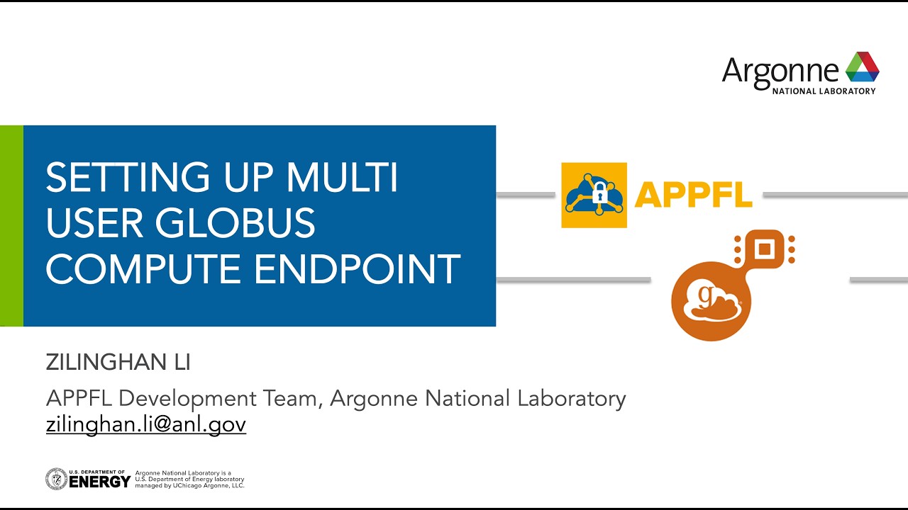 Setting Multi-User Globus Compute Endpoint on Cloud for APPFL