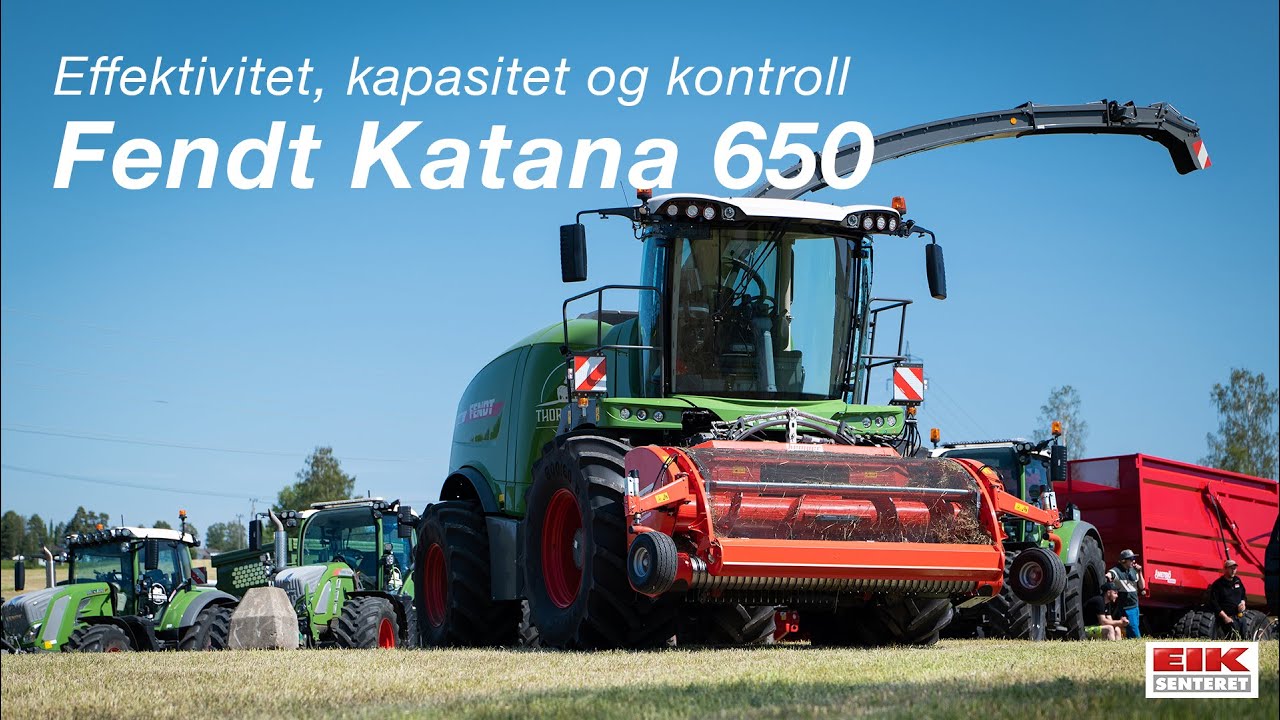 Fendt Katana 650: Når effektivitet, kapasitet og kontroll må gå hånd i hånd
