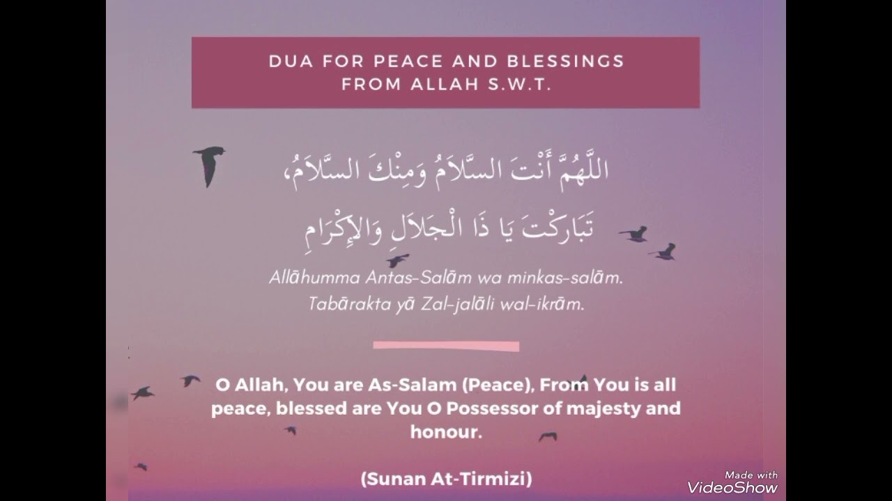 Dua  list for islam beginner# memories
