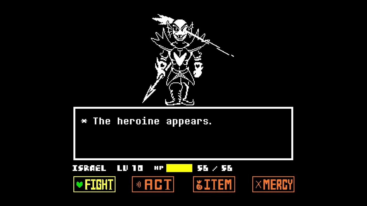 UNDERTALE. ISRAEL ROUTE - Undyne.