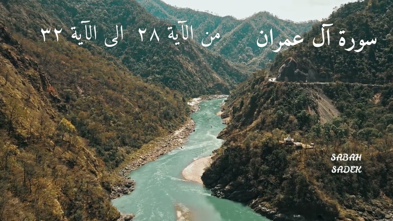 تدبر سورة آل عمران  - د ٦ 📖 | من الآية  (٢٨) الى (٣٢) | ليدبروا آياته مع الأستاذة صباح صادق