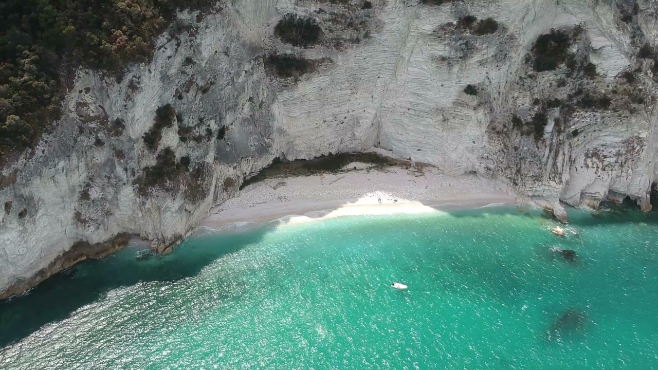 Conero Coast drone video