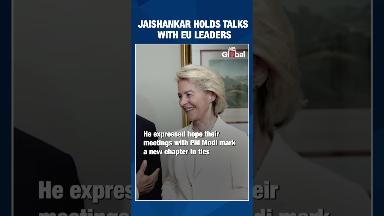 Jaishankar Meets EU Leaders As India–EU Ties Enter New Phase