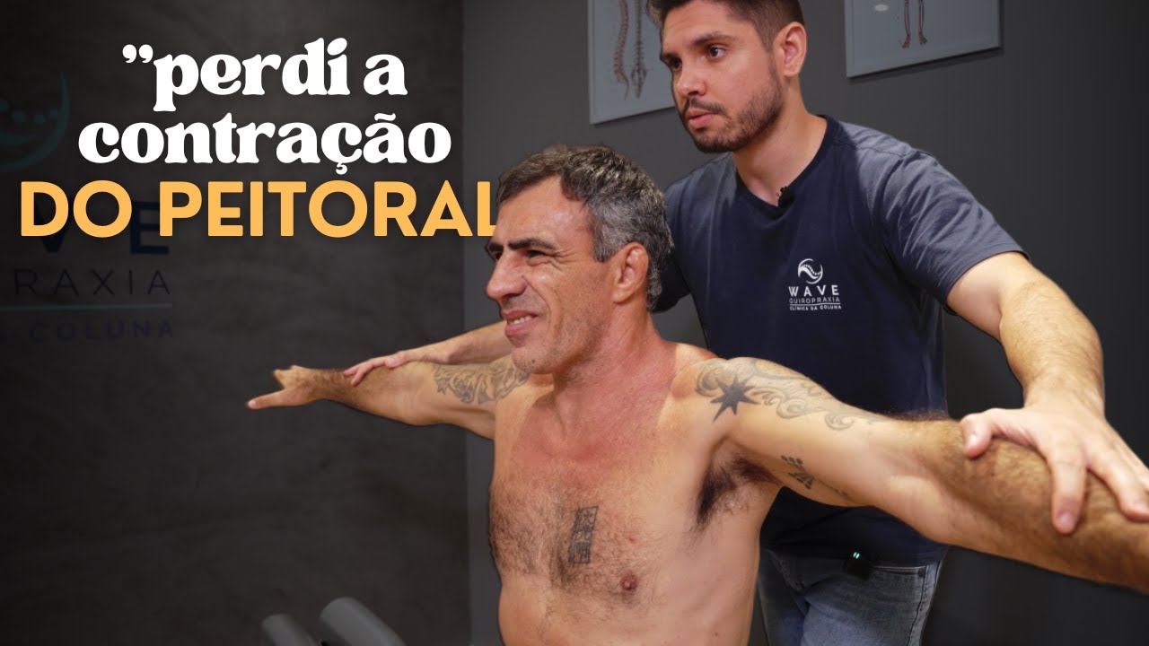 FAIXA PRETA DE MUAY THAI TRATANDO O OMBRO COM QUIROPRAXIA