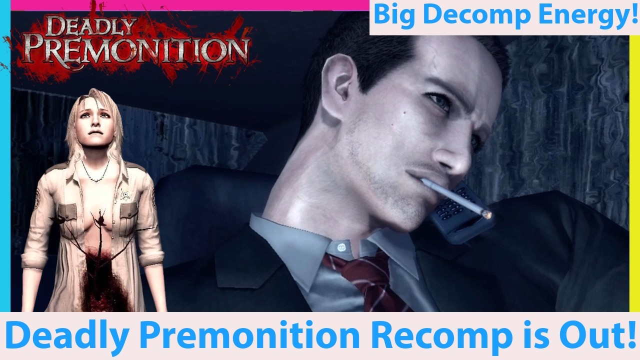 Deadly Premonition Recomp is Out Now! The Best Recomp Ever...for Me!