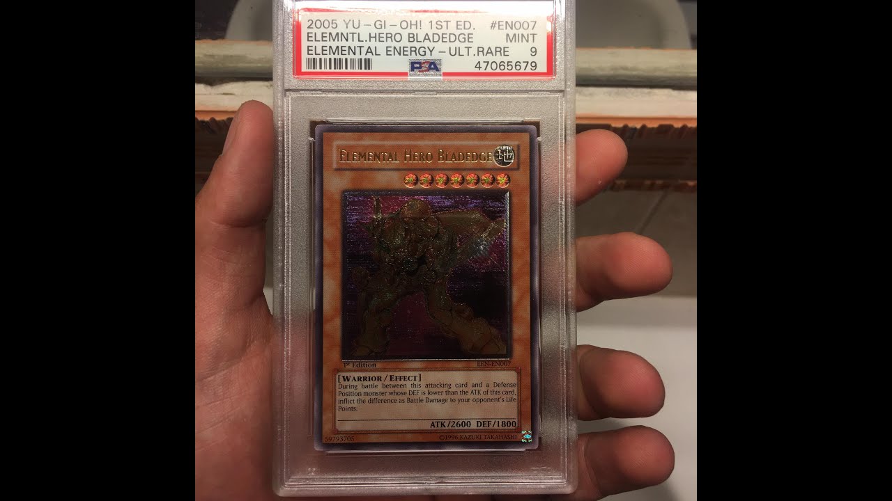Elemental Hero Bladedge EEN 1st PSA 9 Mint for sale