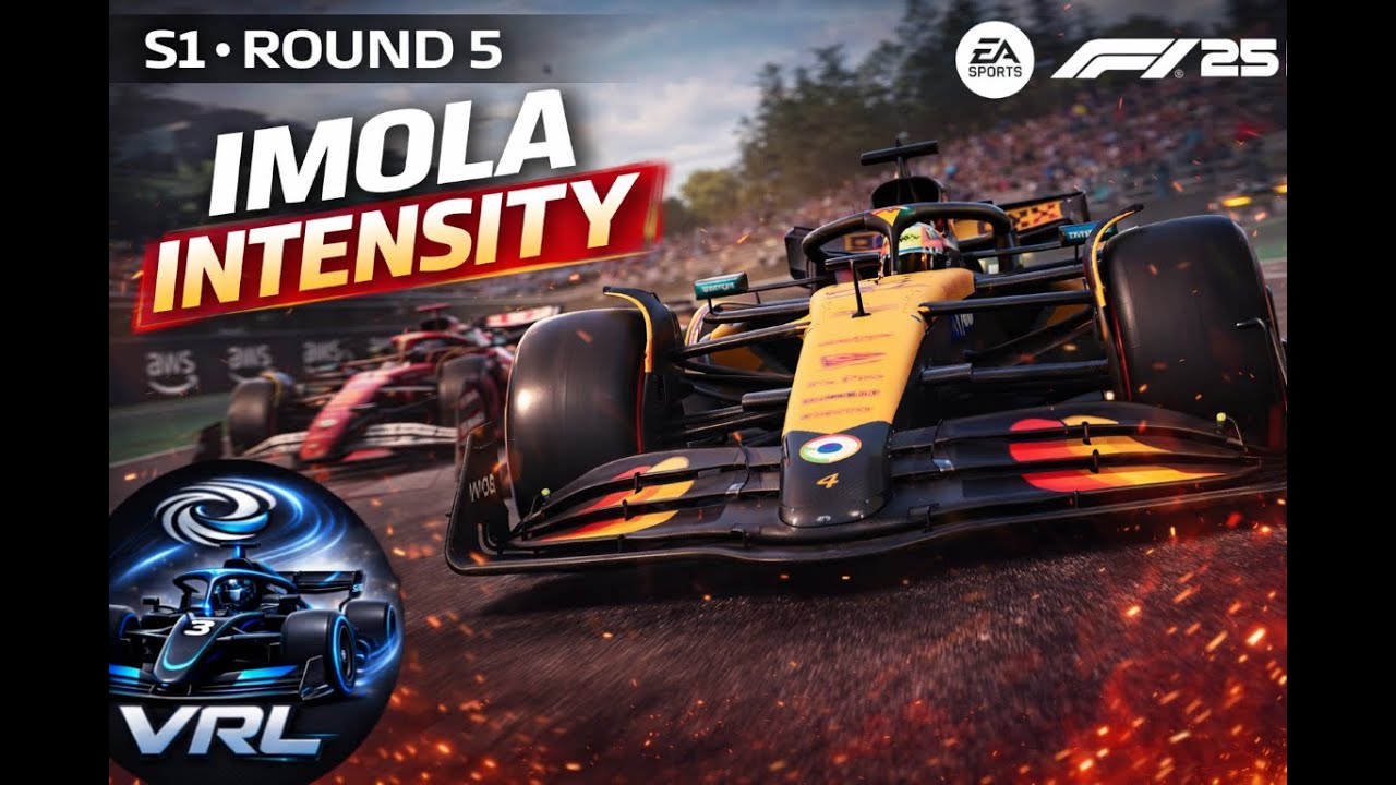 F1 25 LIVE | Vortex Racing League – Season 1 Round 5 | Imola