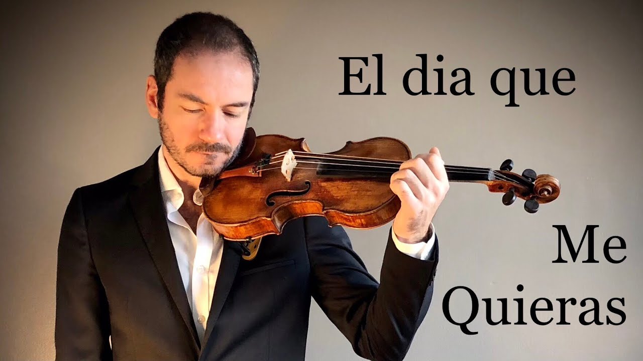 El Dia Que Me Quieras | Carlos Gardel | Live Solo Violin Performance | Cyril Baleton