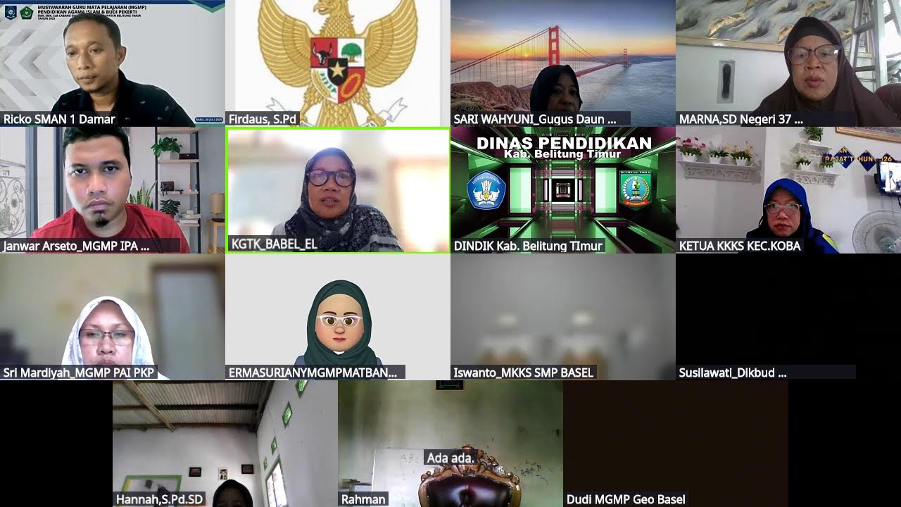 Undangan Sosialisasi Verifikasi dan Validasi Data Kelompok Kerja Guru Tahun 2026
