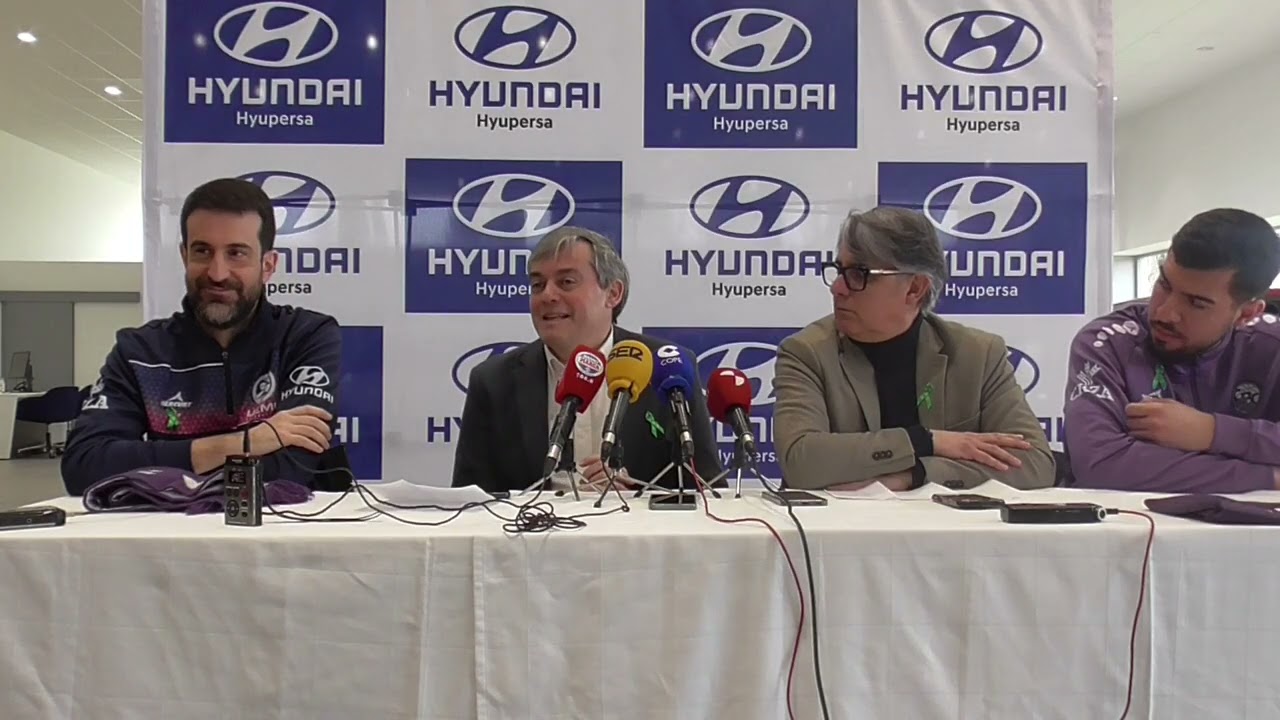 RUEDA DE PRENSA | Presentación José MONTILLA y David BARRIO | Hyundai Hyupersa