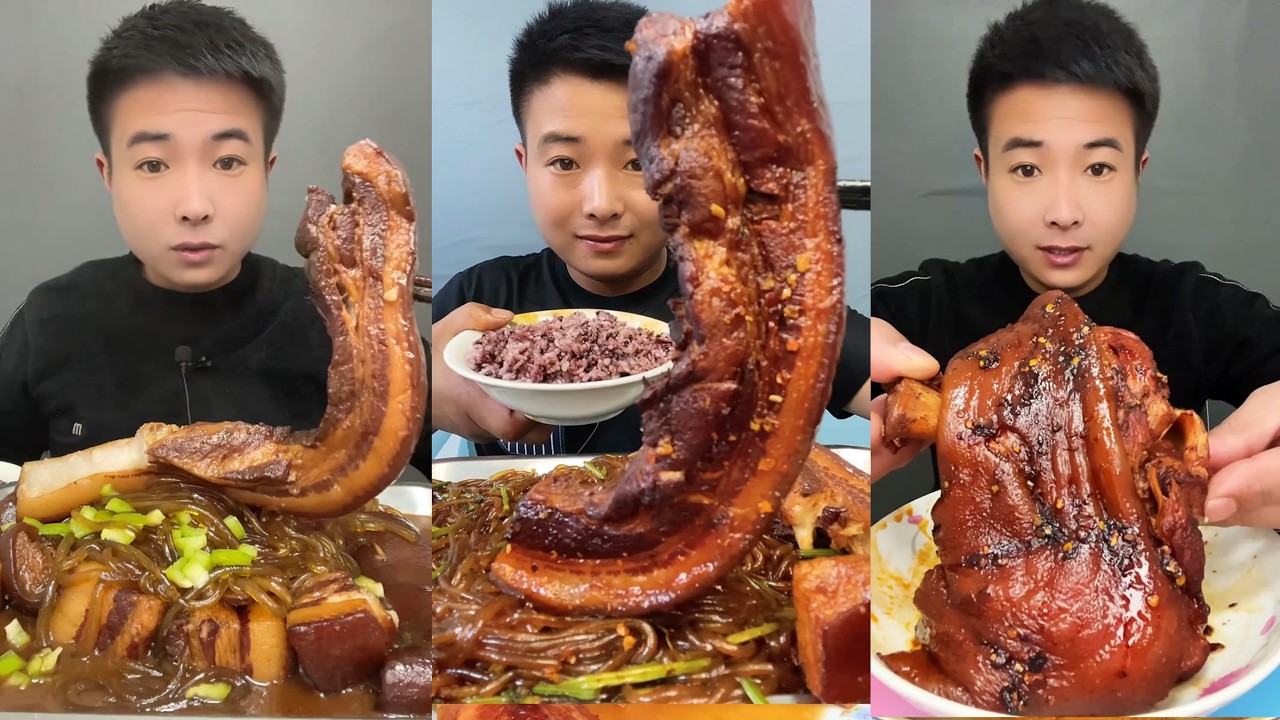 【ASMR】【MUKBANG】東坡肉 GIANT PORK BELLY | EATING SHOW | CHINESE MUKBANG | 食べ | 吃播 LOVE ASMR •JENNIE #354