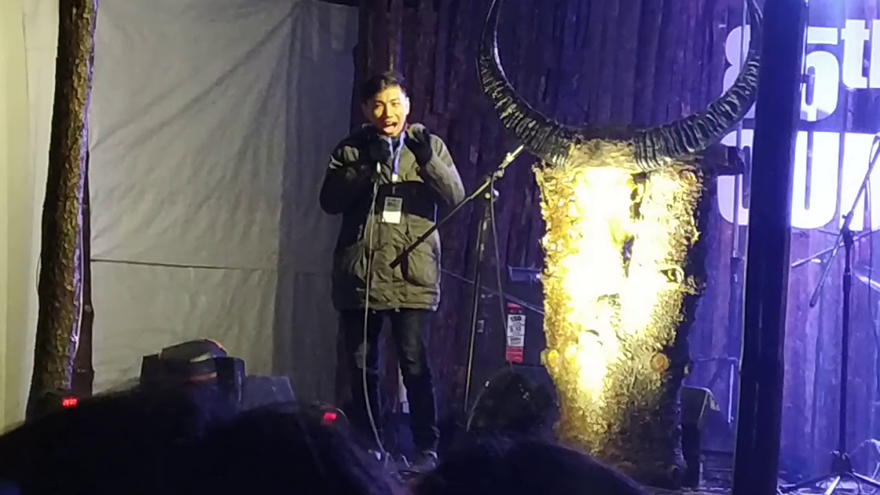 Mao Student Union 2018 General Conference Talent Hunt Winner perform Stand-up-Comedy.