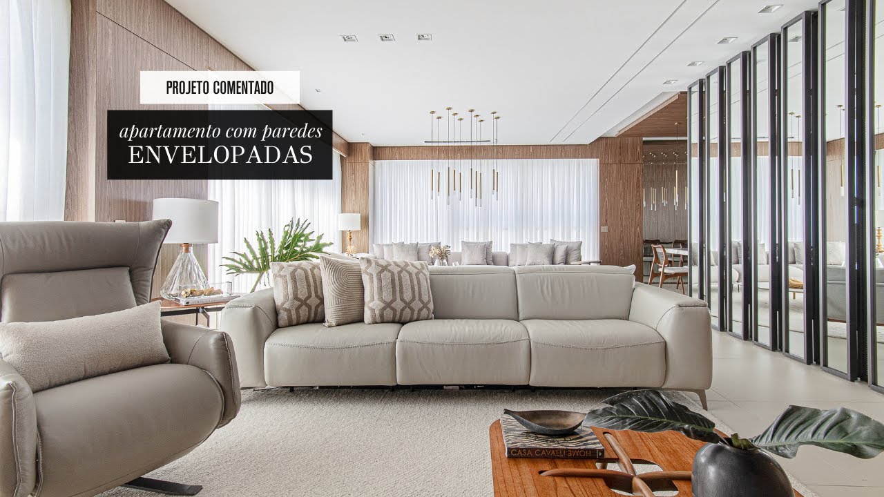 TRANSFORMAÇÃO SURPREENDENTE: Apartamento com Paredes Envelopadas - Veja o Resultado!