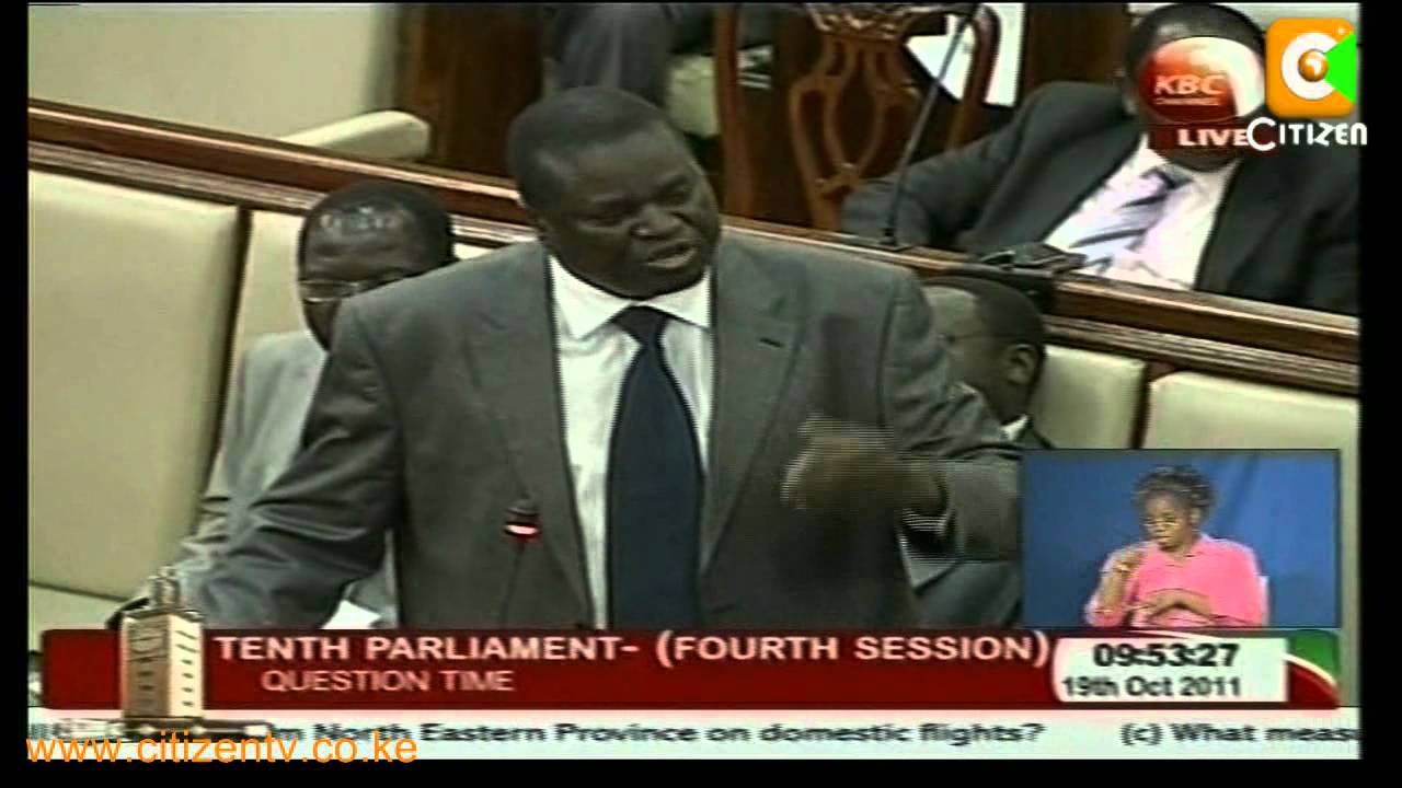 Parliament on Al Shabaab Debate