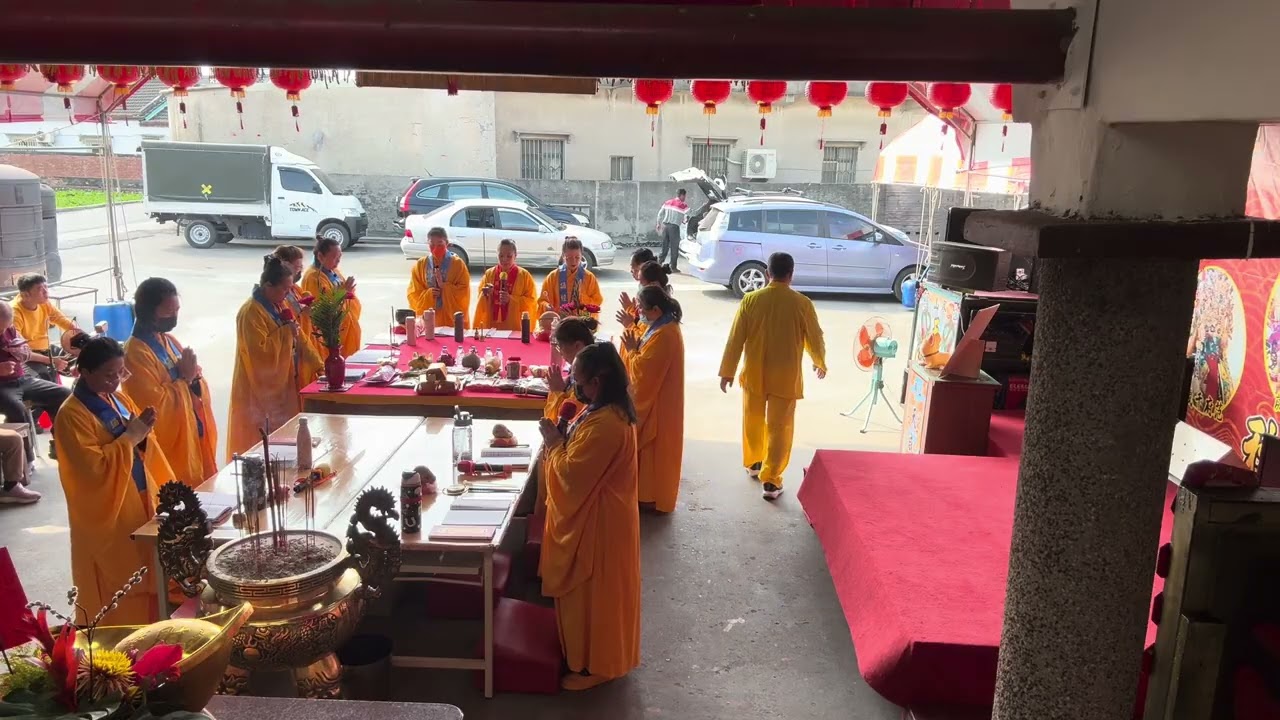 歲次丙午年正月初一 山寮天威堂 誦經點燈祈福