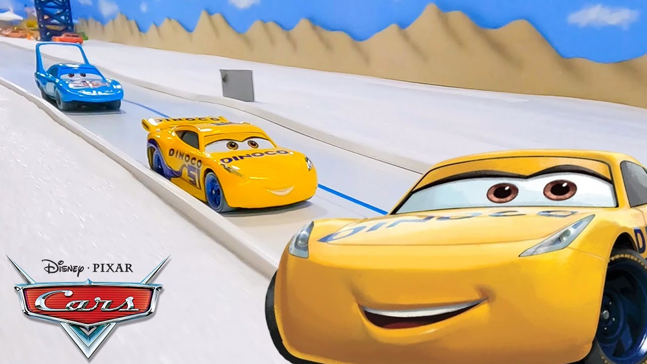 Cruz Ramirez Challenges Racers at Salt Flats! | Pixar Cars | @disneyjr