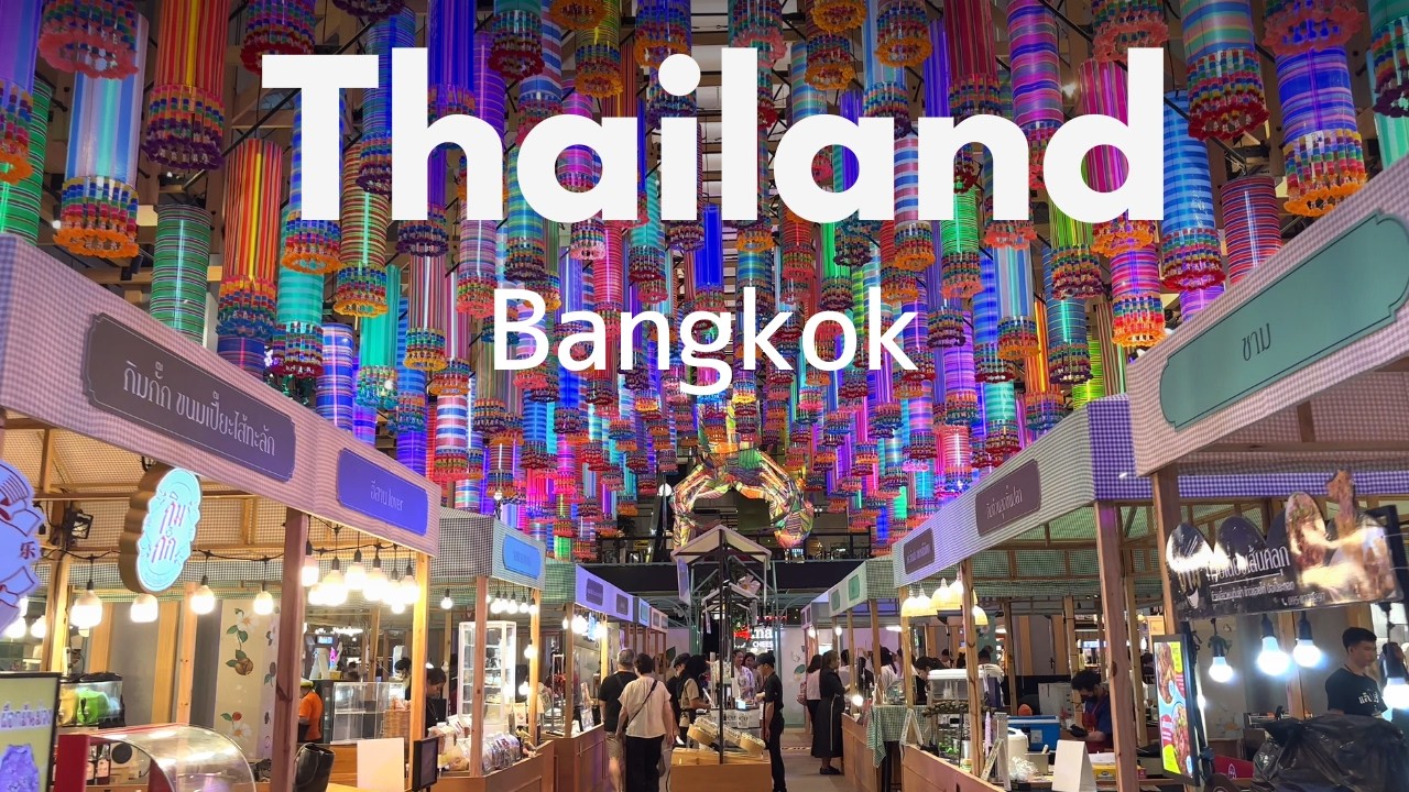 【POV】Thailand: Bangkok, Phrom Phong Walk - The Blend of Local Life & City Charm