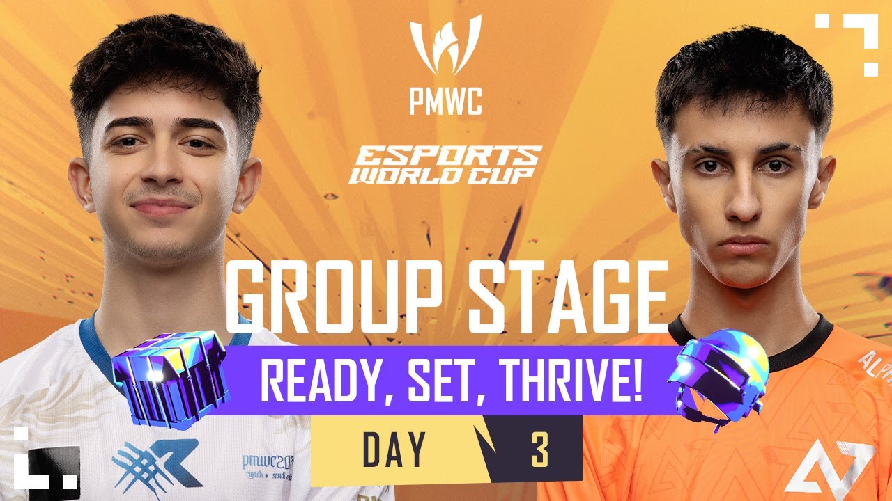 [EN] 2024 PMWC x EWC Group Stage Day 3 | PUBG MOBILE WORLD CUP x ESPORTS WORLD CUP