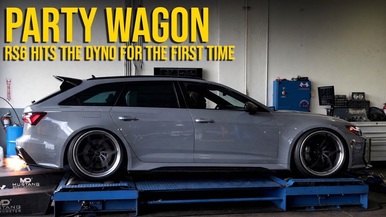 Attempting to Dyno My New to me Audi RS6 Avant