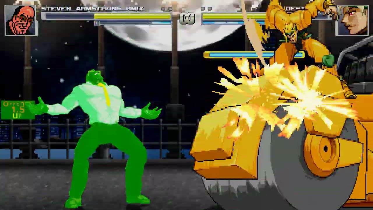 M.U.G.E.N. Destiny DIO vs Senator Armstrong