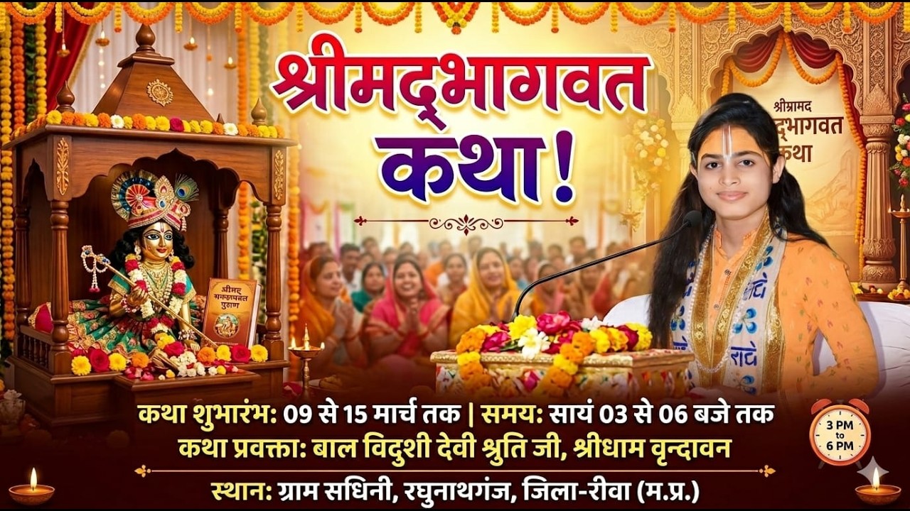 Day - 1 ,devi shruti ji , sathini jila rewa
