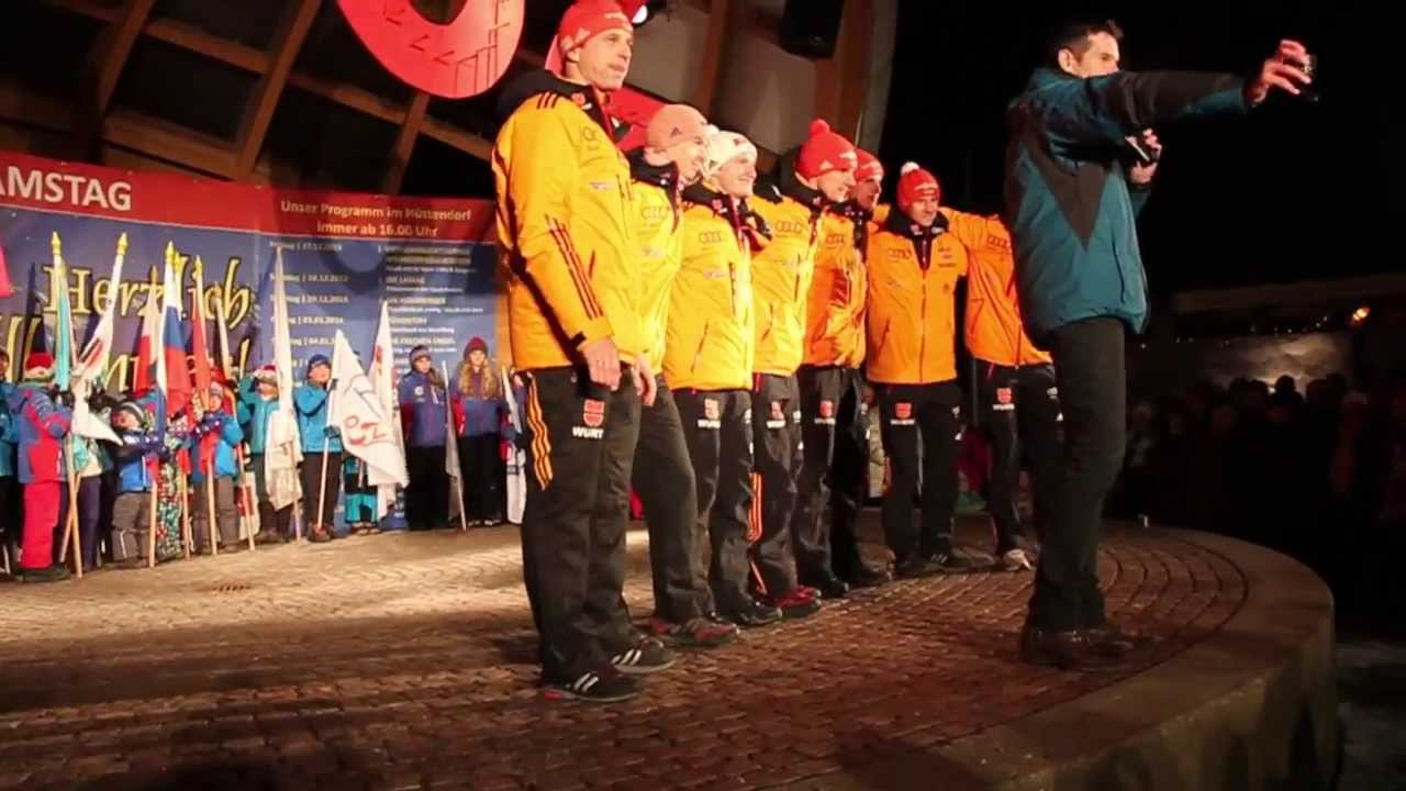 Winterfest in Oberstdorf im Allgäu