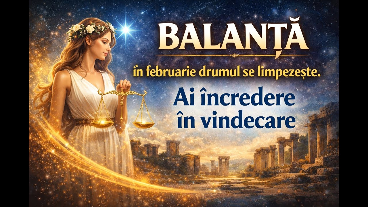 Balanță, drumul se limpezește în februarie  Ai încredere în vindecare