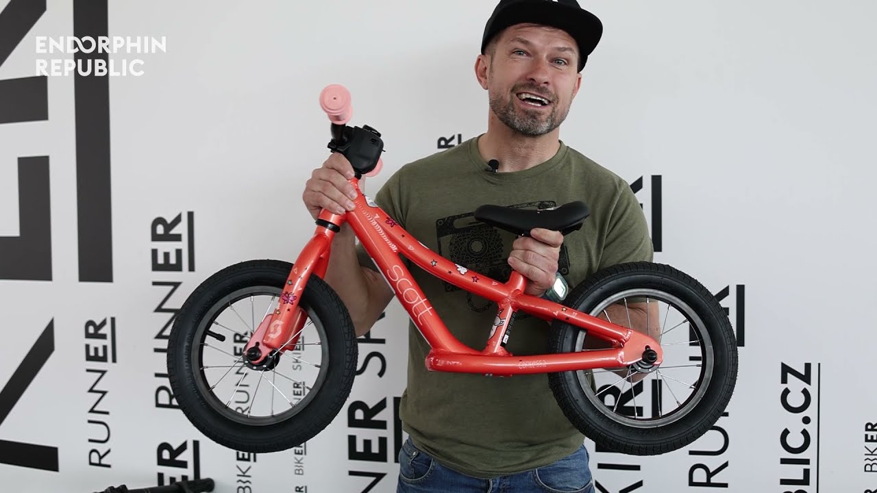 Jak vybrat dětské kolo? Radí Pepa Dressler, mistr světa v biketrialu, lektor cyklistiky a táta.