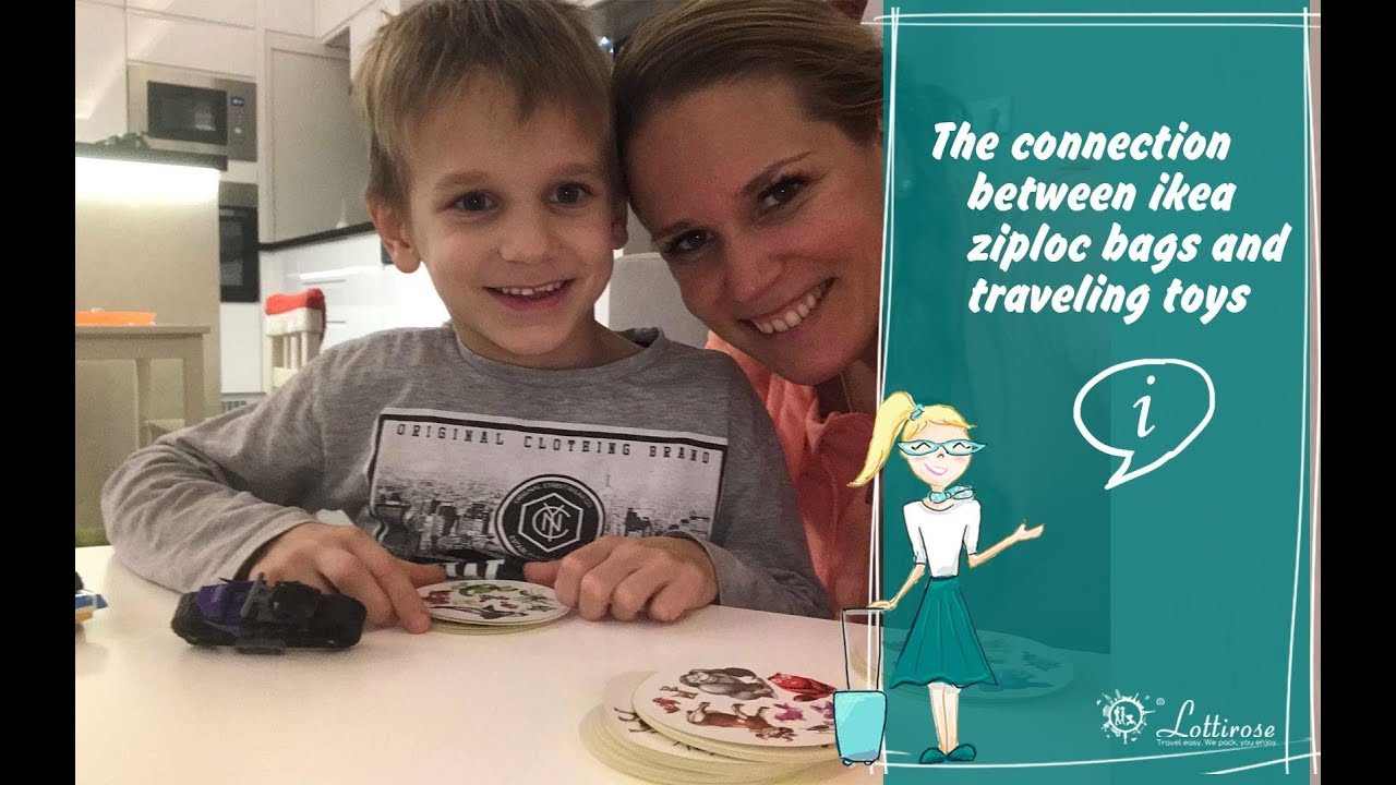 The connection between IKEA ziploc bags and traveling toys / Utazó játékok és az IEKÁS zacskó