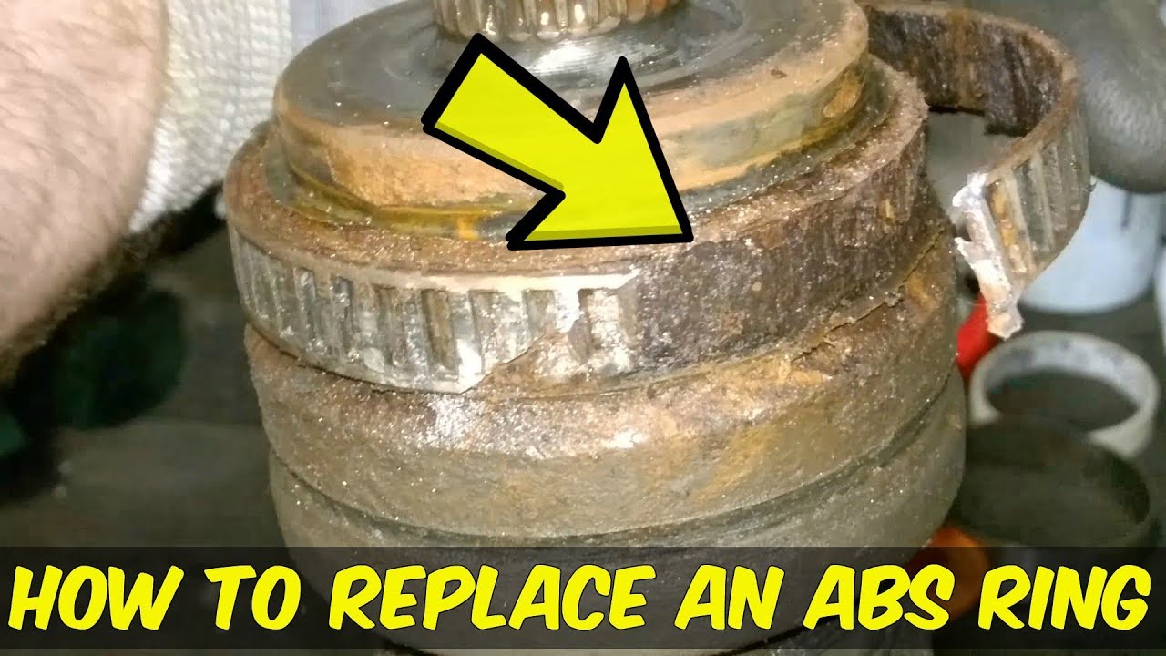 ABS Reluctor Ring Replacement - How To - BMW 3 Series