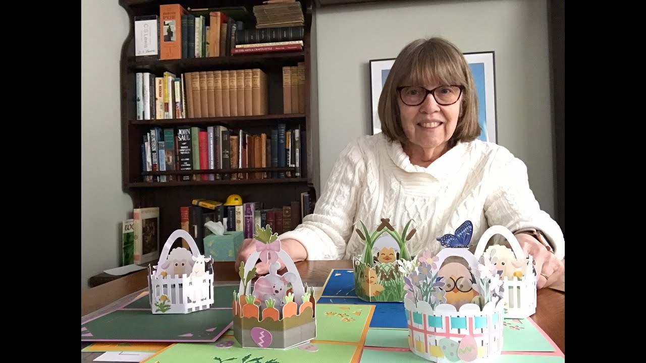 Easter  Basket Popup Card