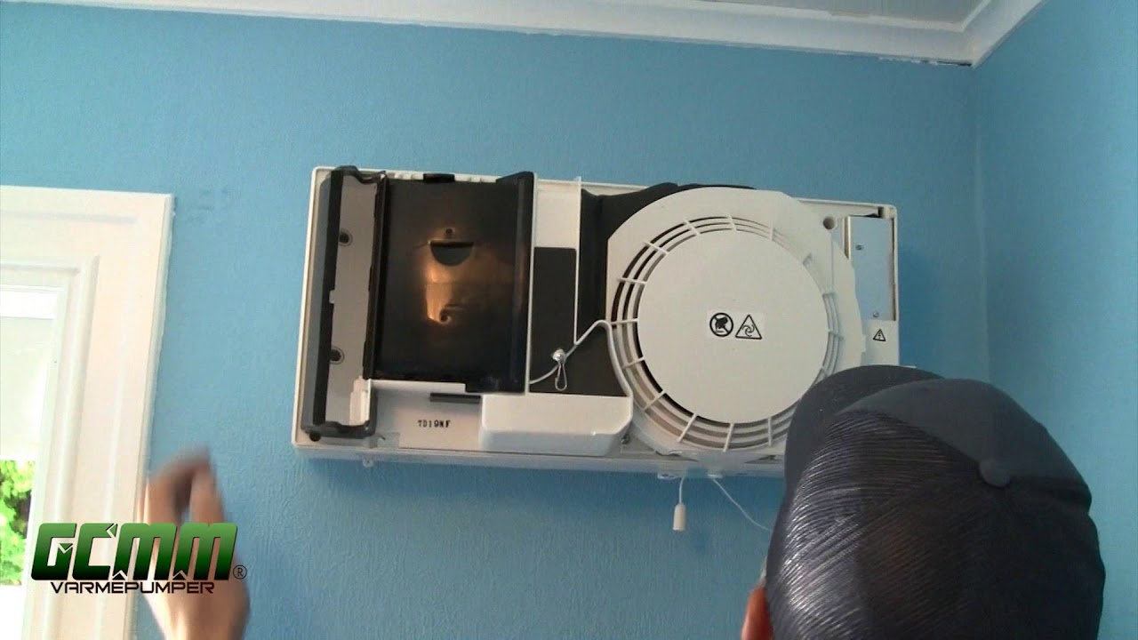 Mitsubishi Electric Lossnay VL 50 miniventillasjon montasjevideo