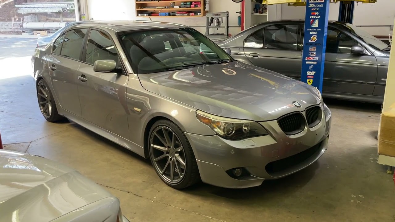 BMW E60 550i:  Manual Transmission Conversion
