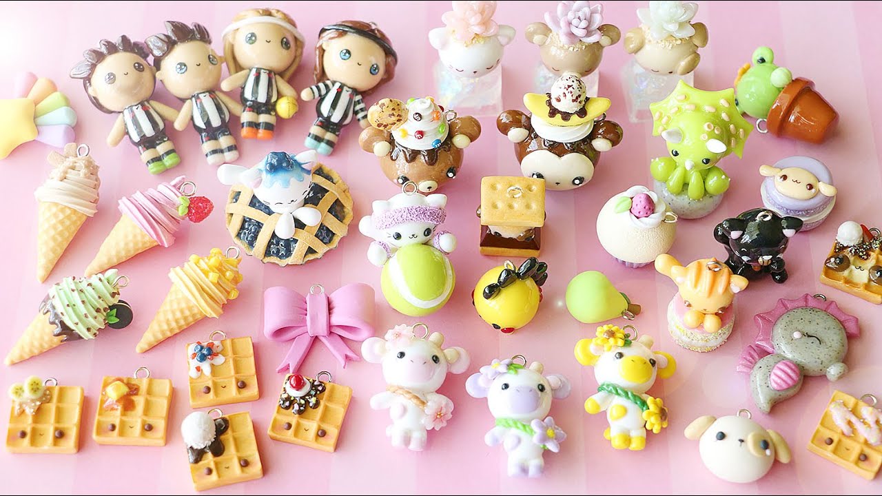 Polymer Clay Charm Update #35