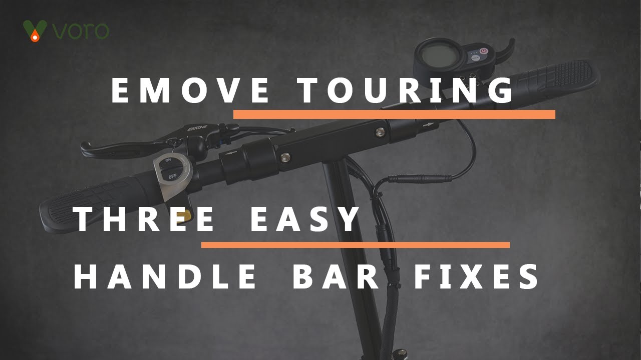 Three easy fixes for your EMOVE Touring Handlebars