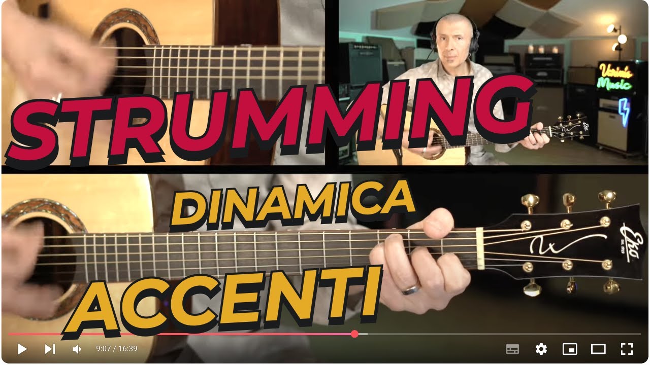 🖖🏻 RITMICA SULL'ACUSTICA: i sedicesimi - Accenti e dinamiche